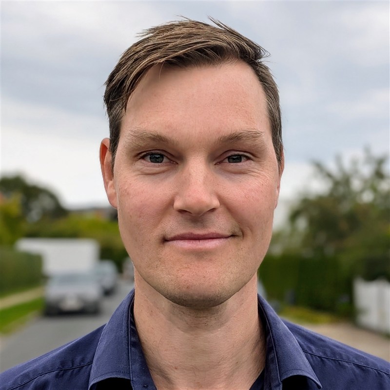 Portræt af Mikkel Vidø